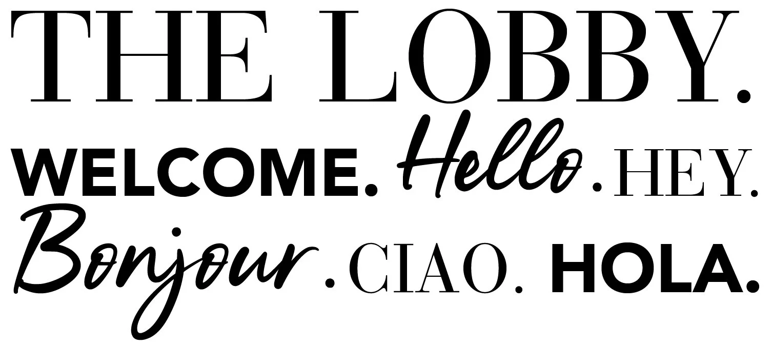 THE LOBBY — Margaret Josephs